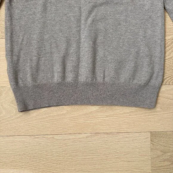 WILFRED FREE TURTLENECK SWEATER - MERINO WOOL & COTTON - SIZE MEDIUM - Picture 4 of 6